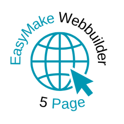  5 page Easy Make Web Builder Setup